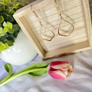 Geometric Gold Earrings